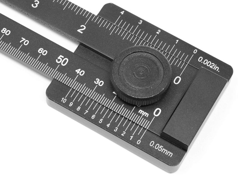 WEN ME251R 10-Inch Aluminum Offset Marking Gauge and Layout Tool with Laser-Etched Scale - Image 4